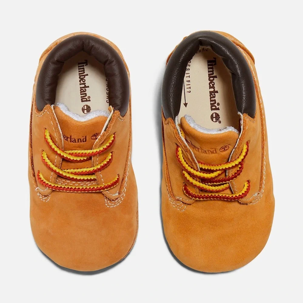 Timberland Infant Crib Leather Booties Size 3